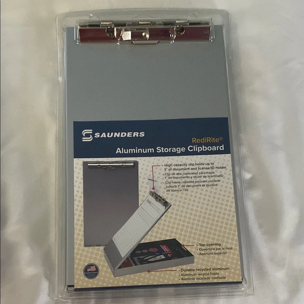 Aluminum Storage Clipboard - Picture 1 of 3